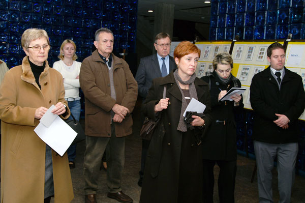 2008.12. 01. - Otvorena izložba Odjeci svjetske filatelističke izložbe Israel 2008